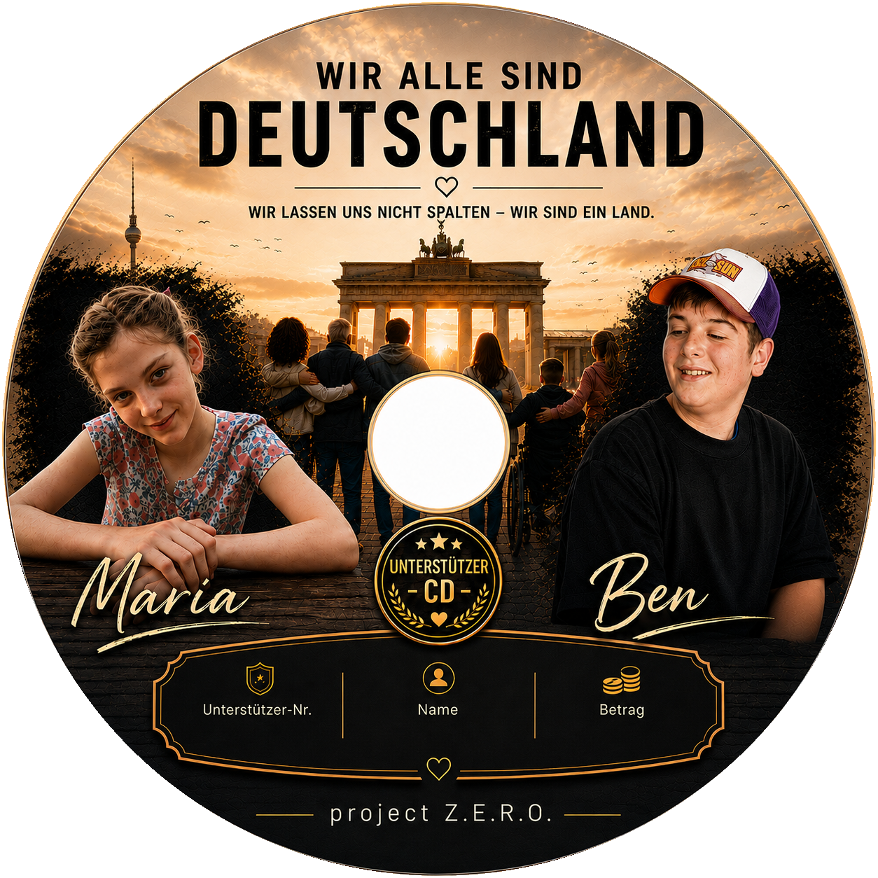 Maria & Ben Unterstützer-CD