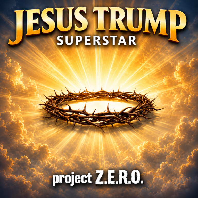 Jesus Trump Superstar Cover