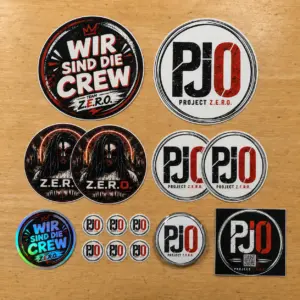 Sticker Pack project ZERO