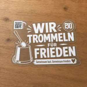 Trommeleimer Aufkleber