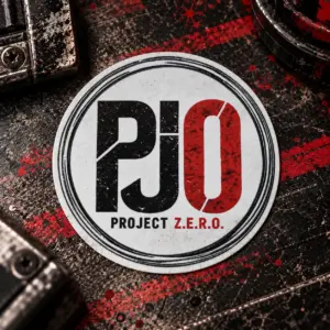project ZERO Logo Aufkleber