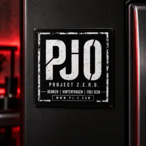 Magnet PJ0 project Z.E.R.0. Merch