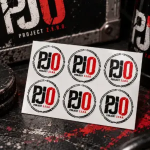 PJO Stickerbogen rund klein